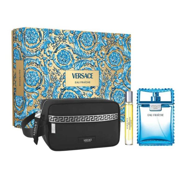 Versace Man [Eau Fraîche] Bolsa Estuche 3pzs - Caballero